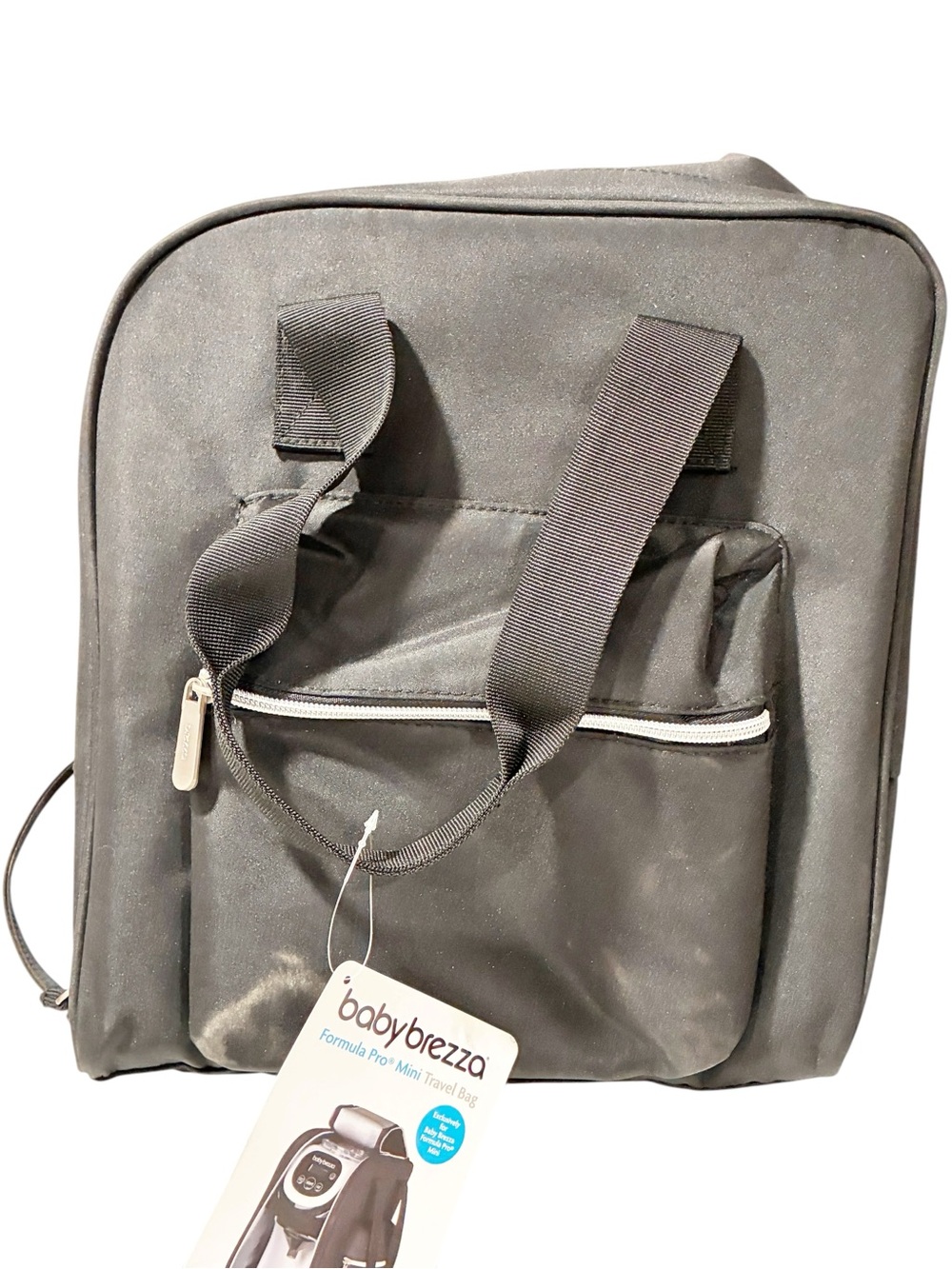 Baby Brezza Formula Pro Mini Travel Black Bag Zip Around NEW